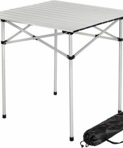 Gloednieuw ❤️ Tectake - Campingtafel - 70 X 70 Cm - Grijs ????