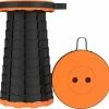 Coupon ✔️ Ever Home Kampeerkruk - Uitschuifbare Kruk - Oranje/Zwart- Tot 120 Kg - Travel Stool - Opvouwbare Campingkruk - Inklapbaar Krukje - Telescopische Kruk - Camping - Outdoor ???? -Hendi Shop 550x528 2