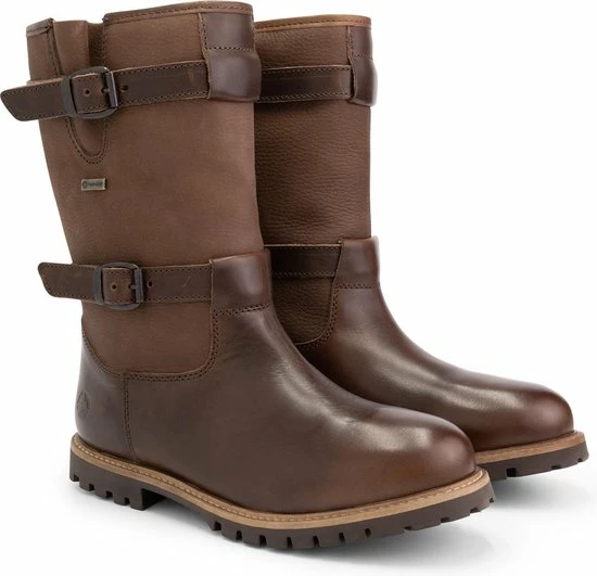 Korting ❤️ Travelin' Sweden Heren Outdoorlaarzen - Waterdicht En Ademend - Wol Gevoerde Wandellaars - Donkerbruin Leer - Maat 47 ???? 5 Korting ❤️ Travelin' Sweden Heren Outdoorlaarzen - Waterdicht En Ademend - Wol Gevoerde Wandellaars - Donkerbruin Leer - Maat 47 ???? - Afbeelding 3