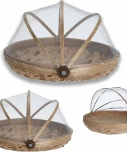 Aanbiedingen ???? Voedselkap - Vliegenkapjes Bamboe Set 3 Stuks - Flystopper ????