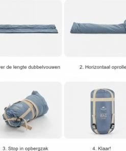 Goedkoop ???? Naturehike® Slaapzak - Lichtgewicht - 205*85cm - Compact - Waterdicht - 3 Seizoenen Slaapzak Lente, Zomer & Herfst - Outdoor - Slaapzakken Volwassen & Kinderen ???? -Hendi Shop 550x534 12