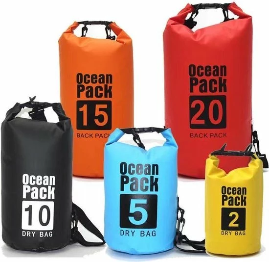 Nieuw ???? Nixnix Waterdichte Tas - Dry Bag - 20L - Geel - Ocean Pack - Dry Sack - Survival Outdoor Rugzak - Drybags - Boottas - Zeiltas ???? 11 Nieuw ???? Nixnix Waterdichte Tas - Dry Bag - 20L - Geel - Ocean Pack - Dry Sack - Survival Outdoor Rugzak - Drybags - Boottas - Zeiltas ???? - Afbeelding 9