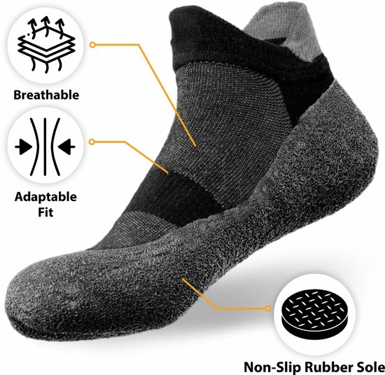 Korting ???? Powerocks Powersocks 2.0 - Barefoot Sokschoen Zwart Grijs - Maat S ???? 8 Korting ???? Powerocks Powersocks 2.0 - Barefoot Sokschoen Zwart Grijs - Maat S ???? - Afbeelding 6