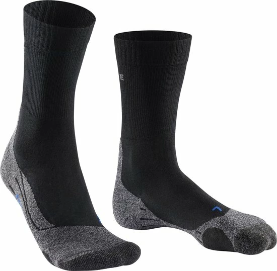 Promo ???? FALKE TK2 Explore Cool Wandelsokken Mid-rise Zacht Thermisch Anti-blaar Antizweet Zonder Motief Met Elastische Boord Verkoelend Duurzaam Ademend Sneldrogend Zwart Heren Sportsokken - Maat 39-41 ???? 7 Promo ???? FALKE TK2 Explore Cool Wandelsokken Mid-rise Zacht Thermisch Anti-blaar Antizweet Zonder Motief Met Elastische Boord Verkoelend Duurzaam Ademend Sneldrogend Zwart Heren Sportsokken - Maat 39-41 ???? - Afbeelding 5