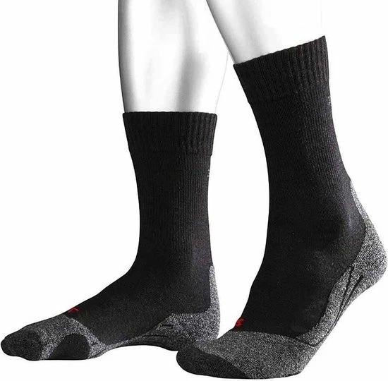Promo ???? FALKE TK2 Explore Cool Wandelsokken Mid-rise Zacht Thermisch Anti-blaar Antizweet Zonder Motief Met Elastische Boord Verkoelend Duurzaam Ademend Sneldrogend Zwart Heren Sportsokken - Maat 39-41 ???? 19 Promo ???? FALKE TK2 Explore Cool Wandelsokken Mid-rise Zacht Thermisch Anti-blaar Antizweet Zonder Motief Met Elastische Boord Verkoelend Duurzaam Ademend Sneldrogend Zwart Heren Sportsokken - Maat 39-41 ???? - Afbeelding 17