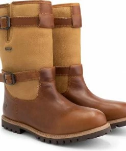 Groothandel ✔️ Travelin' Sweden Heren Outdoorlaarzen - Waterdicht En Ademend - Wol Gevoerde Wandellaars - Cognac Leer - Maat 48 ???? -Hendi Shop 550x544 8