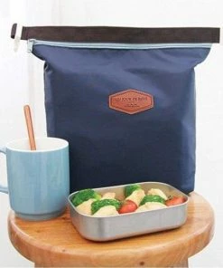 Gloednieuw ???? Doodadeals® | Handig Koeltasje| 6 Blikjes | Compacte Koelboxen / Koeltassen En Elementen | Donkerblauw ????