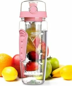 Top 10 ???? Afecto® | Fruit Fles| Sport Infuser | Waterflessen Met Fruit |1000ml | Drinkfles | Ook Te Gebruiken Als Waterfles | BPA Vrij| Kleur Roze ✨