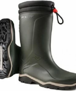 Flash-uitverkoop ???? Dunlop Laarzen - Rubber Laarzen Heren - Regenlaarzen- Laarzen Dames - Gevoerde Laarzen - Werk Laarzen - Groen - Maat 47 ✔️ -Hendi Shop 550x547 19