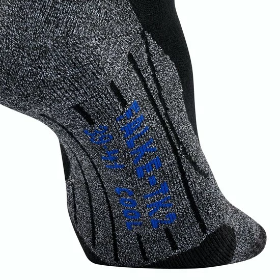 Promo ???? FALKE TK2 Explore Cool Wandelsokken Mid-rise Zacht Thermisch Anti-blaar Antizweet Zonder Motief Met Elastische Boord Verkoelend Duurzaam Ademend Sneldrogend Zwart Heren Sportsokken - Maat 39-41 ???? 6 Promo ???? FALKE TK2 Explore Cool Wandelsokken Mid-rise Zacht Thermisch Anti-blaar Antizweet Zonder Motief Met Elastische Boord Verkoelend Duurzaam Ademend Sneldrogend Zwart Heren Sportsokken - Maat 39-41 ???? - Afbeelding 4