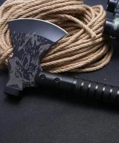 Nieuw ???? Temz® Multitool Survival Kit - Survival Kit - Hakbijl - Survival Set - Multitool Bijl - Survival Kit Outdoor - Bijl - Survival Tool - Survival Mes - Incl. Multitool Bijl, Survival Mes, Raambreker, Fluitje & Kompas ???? -Hendi Shop 550x550 190