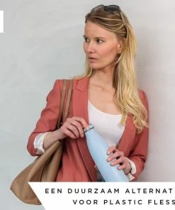 Beste deal ???? LARS NYSØM Roestvrijstalen Drinkfles 'Ren' 750ml Onyx Black ???? -Hendi Shop 550x550 206