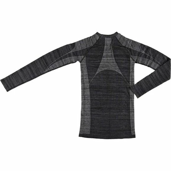 Begroting ???? HEAT KEEPER Thermo ???? Shirt Zwarte Melange Lange Mouw Voor Heren - Wintersport Kleding A€“ Thermokleding M (50) ???? 5 Begroting ???? HEAT KEEPER Thermo ???? Shirt Zwarte Melange Lange Mouw Voor Heren - Wintersport Kleding A€“ Thermokleding M (50) ???? - Afbeelding 3