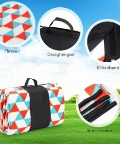 Promo ???? Sens Design XXL Waterdicht Picknickkleed – 200x200 Cm – Buitenkleed Oranje ✔️ -Hendi Shop 550x550 228