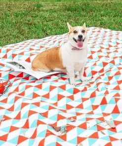 Promo ???? Sens Design XXL Waterdicht Picknickkleed – 200x200 Cm – Buitenkleed Oranje ✔️ -Hendi Shop 550x550 230