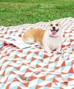 Promo ???? Sens Design XXL Waterdicht Picknickkleed – 200x200 Cm – Buitenkleed Oranje ✔️ -Hendi Shop 550x550 232