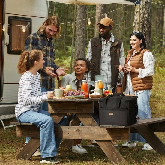 Goedkoopste ???? Weve Goods Packaway 4 Laags Geïsoleerde Koeltas - Lunchtas 30 Liter - Zwart ???? 8 Goedkoopste ???? Weve Goods Packaway 4 Laags Geïsoleerde Koeltas - Lunchtas 30 Liter - Zwart ???? - Afbeelding 6