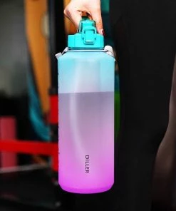 Kopen ⌛ Diller Waterfles Met Rietje - 2 Liter - Grote Waterfles - Bottle - Motivatie Waterfles Met Tijdmarkeringen - Sportfles - Turquoise/paars ✔️ 7 Kopen ⌛ Diller Waterfles Met Rietje - 2 Liter - Grote Waterfles - Bottle - Motivatie Waterfles Met Tijdmarkeringen - Sportfles - Turquoise/paars ✔️ -Hendi Shop 550x550 322