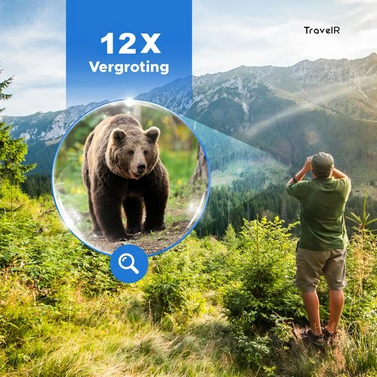 Top 10 ???? TravelR 10x42 Verrekijker – 10x Vergroting – BAK4 Prisma – Fully Multi ???? Coated (FMC) – Zwart ???? 12 Top 10 ???? TravelR 10x42 Verrekijker – 10x Vergroting – BAK4 Prisma – Fully Multi ???? Coated (FMC) – Zwart ???? - Afbeelding 10