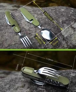 Uitgang ???? Nixnix - Opvouwbare Vork - 6-in-1 Multi Tool - Kamperen - Camping - Draagbare Universele Tool - Lepel - Mes ???? 13 Uitgang ???? Nixnix - Opvouwbare Vork - 6-in-1 Multi Tool - Kamperen - Camping - Draagbare Universele Tool - Lepel - Mes ???? -Hendi Shop 550x550 384