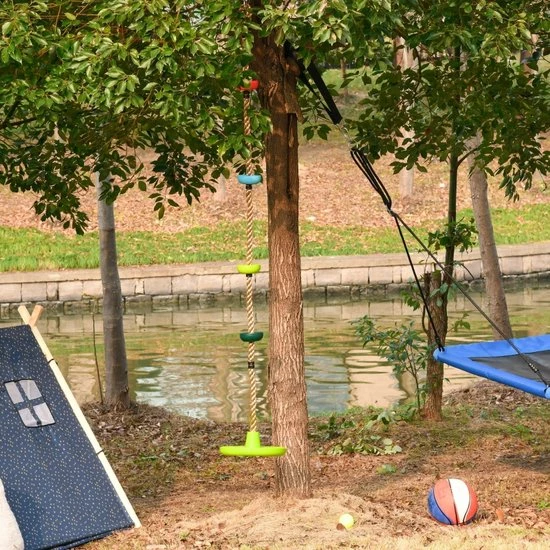 Korting ???? Merkloos Klimtouw - Speelgoed - Buitenspeelgoed Jongens - Buitenspeelgoed Meisjes - 3-12 Jaar - 200 X 29 Cm ???? 4 Korting ???? Merkloos Klimtouw - Speelgoed - Buitenspeelgoed Jongens - Buitenspeelgoed Meisjes - 3-12 Jaar - 200 X 29 Cm ???? - Afbeelding 2