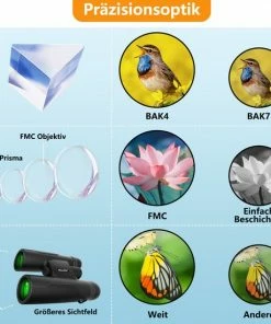 Goedkoopste ✔️ Blazelife Verrekijker - 12x42 - BAK-4 - Kerstmis - Kerstfeest - ???? Christmas Gift - Verrekijker Vogelsspotten - Waterbestendig - Verrekijker Compact - Met Draagtas, Poetsdoek En Nekkoord - Zwart ???? -Hendi Shop 550x550 442