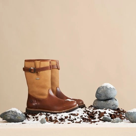 Begroting ???? Travelin' Finland Dames - Wolgevoerde Leren Outdoorlaars - Waterdicht Laarzen - Cognac Bruin Leer - Maat 40 ???? 10 Begroting ???? Travelin' Finland Dames - Wolgevoerde Leren Outdoorlaars - Waterdicht Laarzen - Cognac Bruin Leer - Maat 40 ???? - Afbeelding 8