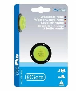 Hete verkoop ⌛ Proplus Waterpas Rond 3 Cm Zwart/geel ???? -Hendi Shop 550x550 462