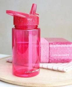 Aanbiedingen ???? Back To School Set - Drinkfles / 4 Snackdozen / Lunchbox - Glitter Roze - A Little Lovely Company ???? -Hendi Shop 550x550 478