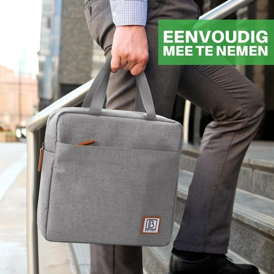 Gloednieuw ???? Brisby 4 Laags Geïsoleerde Koeltas - Lunchtas 7 Liter - Lichtgrijs ???? 7 Gloednieuw ???? Brisby 4 Laags Geïsoleerde Koeltas - Lunchtas 7 Liter - Lichtgrijs ???? - Afbeelding 5