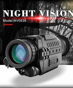 Flash-uitverkoop ???? DrPhone MONO2 - Monoculaire Nachtzicht Telescoop 720P - 5X35 - Optische Digitale Nachtvision - Infrarood HD Met Foto/Video-opname/Afspelen/Functie - Nightvision Zwart ???? -Hendi Shop 550x550 484