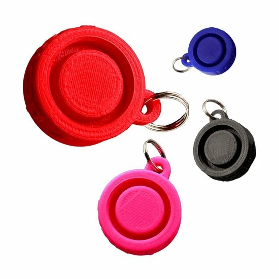 Nieuw ???? Festicap® Original | Burning Red | Universele Festival Dop | Rood ???? 4 Nieuw ???? Festicap® Original | Burning Red | Universele Festival Dop | Rood ???? - Afbeelding 2