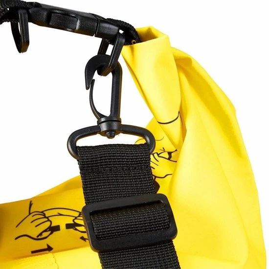 Nieuw ???? Nixnix Waterdichte Tas - Dry Bag - 20L - Geel - Ocean Pack - Dry Sack - Survival Outdoor Rugzak - Drybags - Boottas - Zeiltas ???? 4 Nieuw ???? Nixnix Waterdichte Tas - Dry Bag - 20L - Geel - Ocean Pack - Dry Sack - Survival Outdoor Rugzak - Drybags - Boottas - Zeiltas ???? - Afbeelding 2