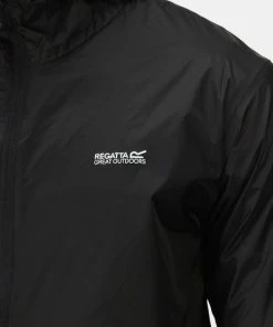 Goedkoopste ???? Regatta Pack-It II Regenjas - Maat XXL - Mannen - Zwart ✔️ -Hendi Shop 550x550 534