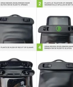 Hete verkoop ???? Jaunti | Waterdichte Telefoonhoesjes | Waterdicht Telefoonhoesje | Onderwater Hoesje Telefoon | Waterbestendig Telefoonzakje| Universeel Hoes Zwart | XL Variant Voor PRO & ULTRA Smartphones ???? -Hendi Shop 550x550 560