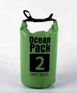 Hete verkoop ???? Nixnix Waterdichte Tas - Dry Bag - 2L - Groen - Ocean Pack - Dry Sack - Survival Outdoor Rugzak - Drybags - Boottas - Zeiltas ????