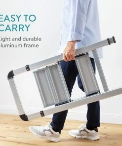 Top 10 ???? Navaris Aluminium Huishoudtrap - Trap Met 2 Treden - Opstap Van Aluminium - Lichte Inklapbare Ladder - Multifunctionele Keukentrap Met Antislip Poten ???? 14 Top 10 ???? Navaris Aluminium Huishoudtrap - Trap Met 2 Treden - Opstap Van Aluminium - Lichte Inklapbare Ladder - Multifunctionele Keukentrap Met Antislip Poten ???? -Hendi Shop 550x550 63
