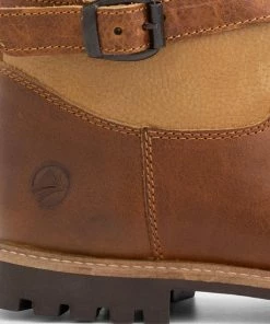 Groothandel ✔️ Travelin' Sweden Heren Outdoorlaarzen - Waterdicht En Ademend - Wol Gevoerde Wandellaars - Cognac Leer - Maat 48 ???? -Hendi Shop 550x550 727