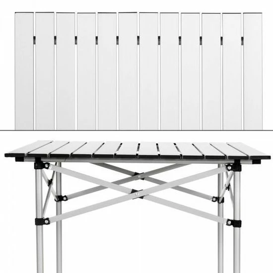 Gloednieuw ❤️ Tectake - Campingtafel - 70 X 70 Cm - Grijs ???? 7 Gloednieuw ❤️ Tectake - Campingtafel - 70 X 70 Cm - Grijs ???? - Afbeelding 5