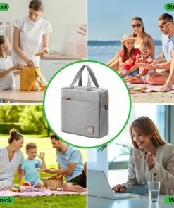 Gloednieuw ???? Brisby 4 Laags Geïsoleerde Koeltas - Lunchtas 7 Liter - Lichtgrijs ???? 12 Gloednieuw ???? Brisby 4 Laags Geïsoleerde Koeltas - Lunchtas 7 Liter - Lichtgrijs ???? -Hendi Shop 550x551 15