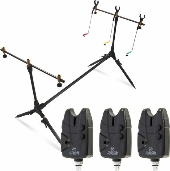 Flash-uitverkoop ???? NGT Session Rodpod Set | Karper Set ???? 3 Flash-uitverkoop ???? NGT Session Rodpod Set | Karper Set ????