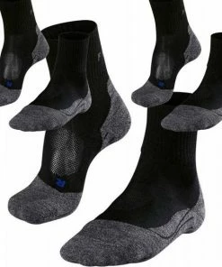 Uitgang ???? FALKE TK2 Explore Cool Short Wandelsokken Kort Zacht Thermisch Anti-blaar Antizweet Zonder Motief Met Elastische Boord Verkoelend Ademend Sneldrogend Zwart Heren Sportsokken - Maat 39-41 ???? -Hendi Shop 550x553 8