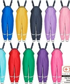 Korting ⌛ Playshoes Regenbroek Met Bretels Kinderen - Donkerblauw - Maat 80 ???? -Hendi Shop 550x558 10