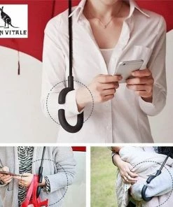 Beste Pirce ✔️ San Vitale® - Unieke Reversible Windproof Paraplu - Roze Bloem ???? -Hendi Shop 550x558