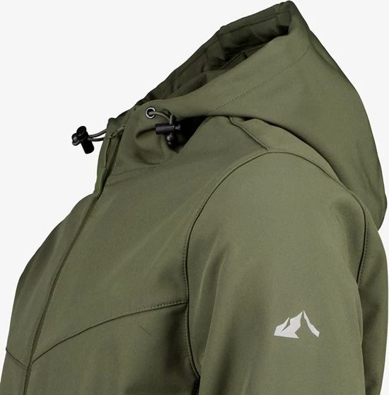 Kopen ???? Mountain Peak Heren Outdoor Softshell Jas - Groen - Maat L - Winddicht - Ademend Materiaal ???? 5 Kopen ???? Mountain Peak Heren Outdoor Softshell Jas - Groen - Maat L - Winddicht - Ademend Materiaal ???? - Afbeelding 3