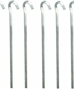 Hete verkoop ✔️ ProPlus 6x Stuks Rotspennen/tentharingen Metaal Halfrond 22 Cm - Kampeer Artikelen Voor Tent Of Windscherm ????