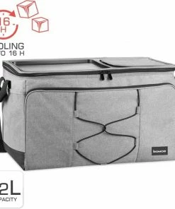Goedkoop ???? Bomoe Opvouwbare Koeltas IceBreezer KT53 - Koelbox Voor Onderweg - 53x37x32 Cm - 52 Liter - Picknicktas Perfect Voor Barbecues Of Festivals ????