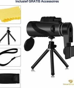 Korting ???? SmartImprove Monoculaire Telescoop, 40 X 60 High Power HD Monoculaire HD Monoculaire Met Smartphone Houder En Statief, Waterdicht, Monoculair Met Voor Vogelobservatie, Kamperen, Wandelen, Reizen, Jagen ✨ -Hendi Shop 550x569 2