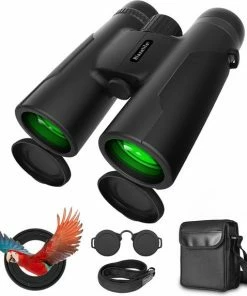 Goedkoopste ✔️ Blazelife Verrekijker - 12x42 - BAK-4 - Kerstmis - Kerstfeest - ???? Christmas Gift - Verrekijker Vogelsspotten - Waterbestendig - Verrekijker Compact - Met Draagtas, Poetsdoek En Nekkoord - Zwart ????