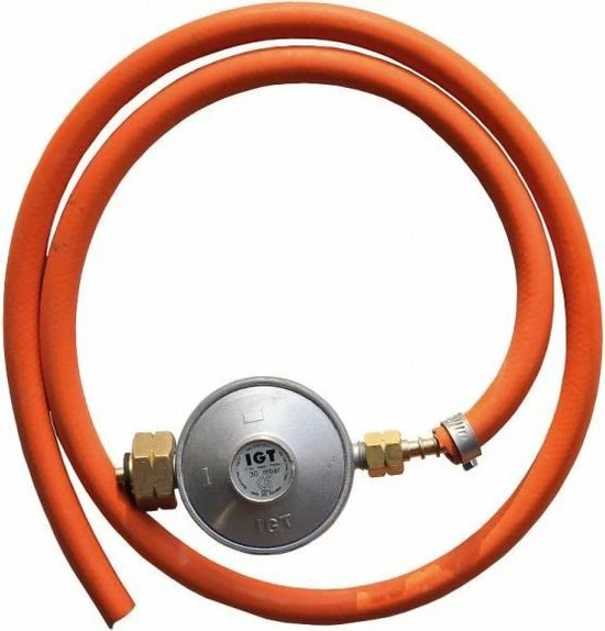 Nieuw ⭐ Campingaz BBQ Gasfles Drukregelaarset - 30 Mbar - Drukregelaar + Slang ???? 3 Nieuw ⭐ Campingaz BBQ Gasfles Drukregelaarset - 30 Mbar - Drukregelaar + Slang ????